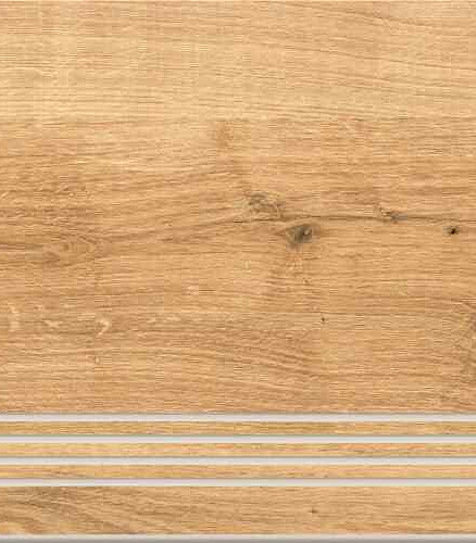 Ступень Cersanit WOODHOUSE 29,7x59,8 см цвет коричневый 438x503 в Материке - Вариант 2