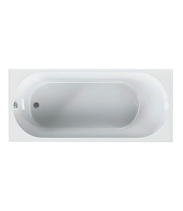 Ванна акриловая прямоугольная X-JOY NEW 160х70см без каркаса, W94A-160-070W-A1 586x674 в Материке