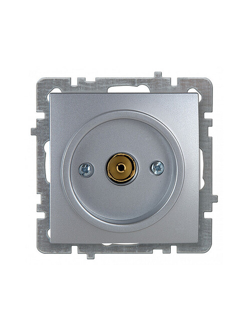 Розетка ТВ TOURAN/THOR 24130429 серебро 495x660 Розетка ТВ TOURAN/THOR 24130429 серебро 495x660 в Материке