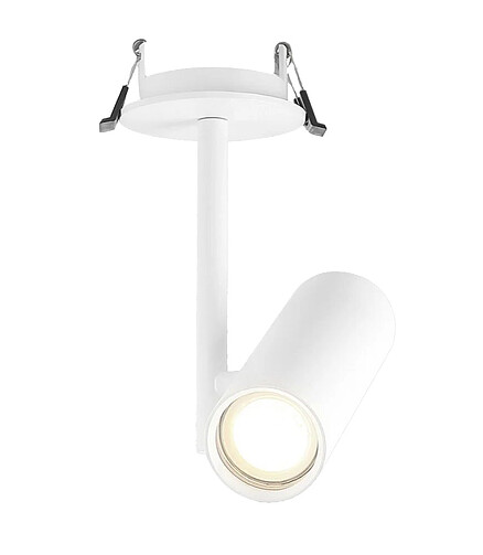 Светильник потолочный Imex IL.0005.4200-1R-WH бел. 10W/GU10 438x503 в Материке