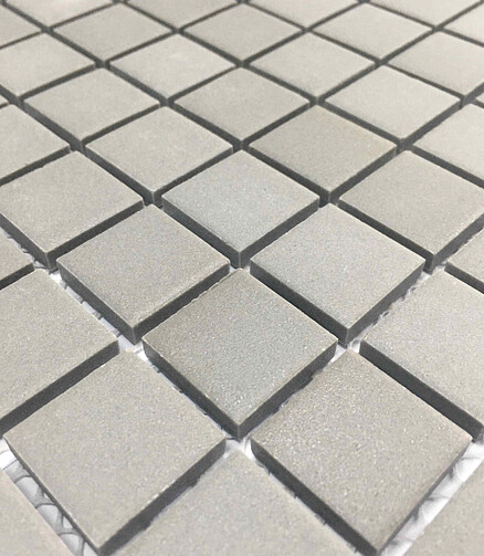 Мозаика керамогранитная MosaicStory ASTRUM 30х30см цвет серый 438x503 в Материке