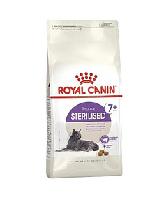 Корм для стер. кошек старше 7лет Sterilized+7 (0,4кг) Royal Canin