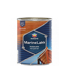 Лак Eskaro Marine lakk 40 полуматовый ,0,95л 238x286 в Материке