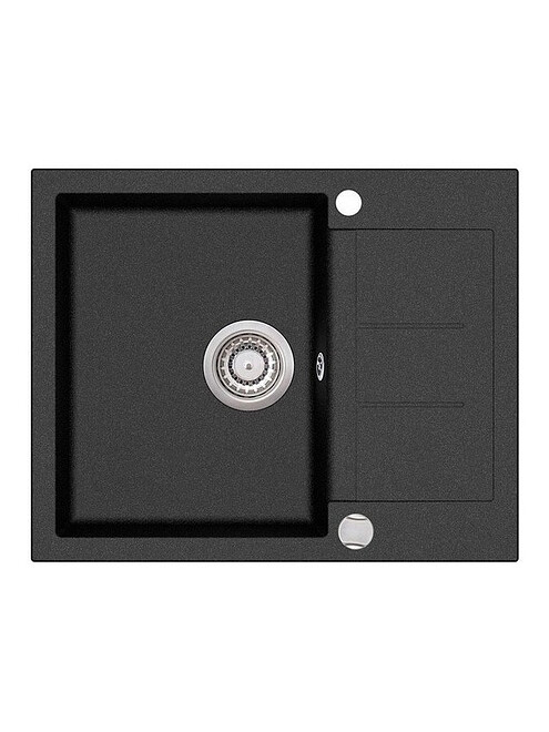 Мойка TESA SQT102-601AW 620x500мм гранит-черный металлик с вып.полуавтомат 495x660 Мойка TESA SQT102-601AW 620x500мм гранит-черный металлик с вып.полуавтомат 495x660 в Материке
