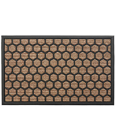 Коврик придверный PORTO PLUS combs brown 45*75 238x286 в Материке