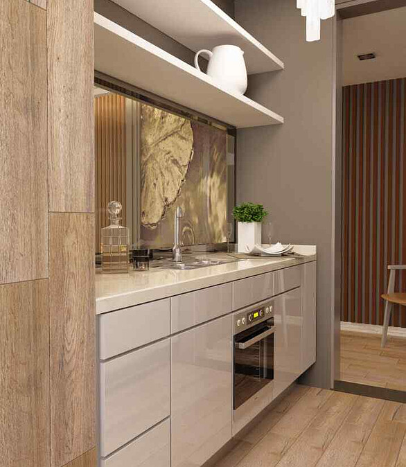 Керамогранит Beryoza Ceramica ВАНКУВЕР 14,7х59,4 см 1,31 м2 цвет коричневый 586x674 в Материке