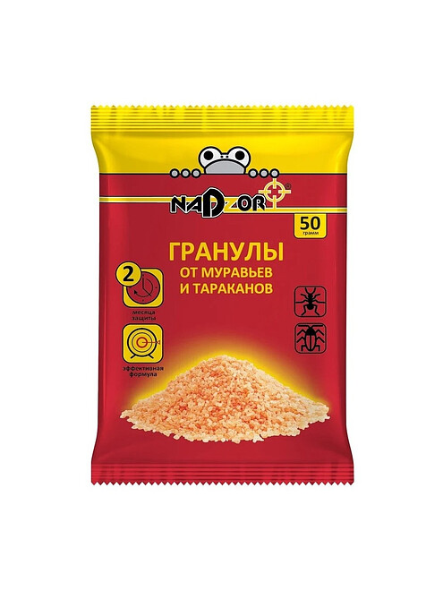 Средство Гранулы от муравьев и тараканов (50г) Nadzor 495x660 Средство Гранулы от муравьев и тараканов (50г) Nadzor 495x660 в Материке