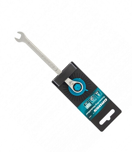 Ключ комб. с трещоткой GROSS 14846 8мм 438x503 в Материке