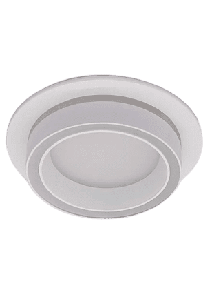 Светильник встраив. TRUENERGY Nova 21246 круг с матовым кольцом бел. GX53/IP20 238x286 в Материке