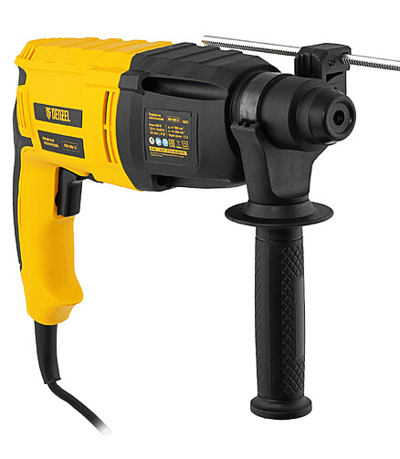 Перфоратор DENZEL RHH-600-22 600Вт 2,5Дж 2реж. 438x503 в Материке - Вариант 2
