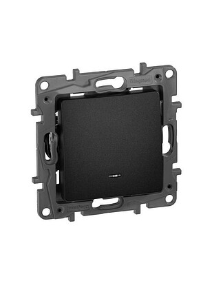 Выключатель Legrand ETIKA 672603 1кл. подсв. антрацит 238x286 в Материке - Вариант 2