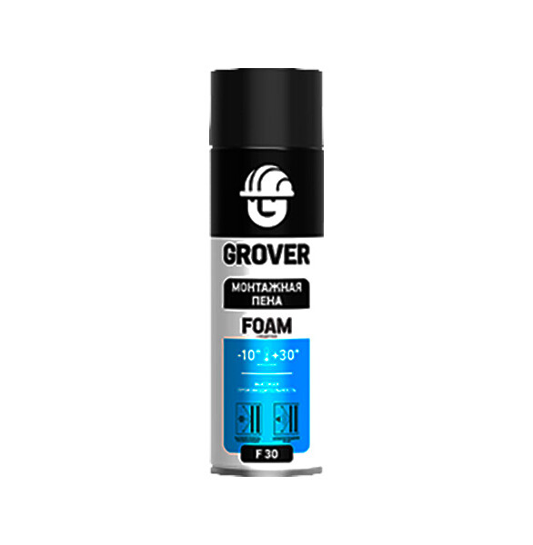 Пена монтажная Grover F30, 500мл 586x674 Пена монтажная Grover F30, 500мл 586x674 в Материке