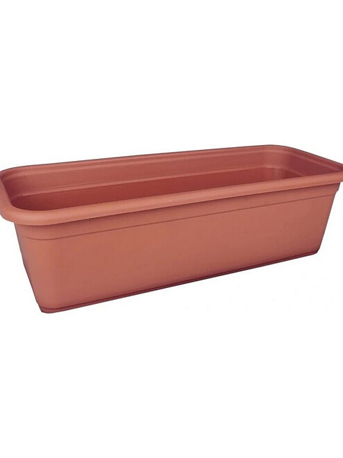 Ящик балконный VENUS Mat Eco Recycled (40x16x13см) пластик кирпичный 5165-010 495x660 Ящик балконный VENUS Mat Eco Recycled (40x16x13см) пластик кирпичный 5165-010 495x660 в Материке