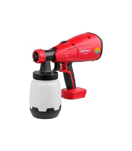 Краскораспылитель без аккум. WORTEX ALL1 CPS1810 18В Solo 438x503 в Материке