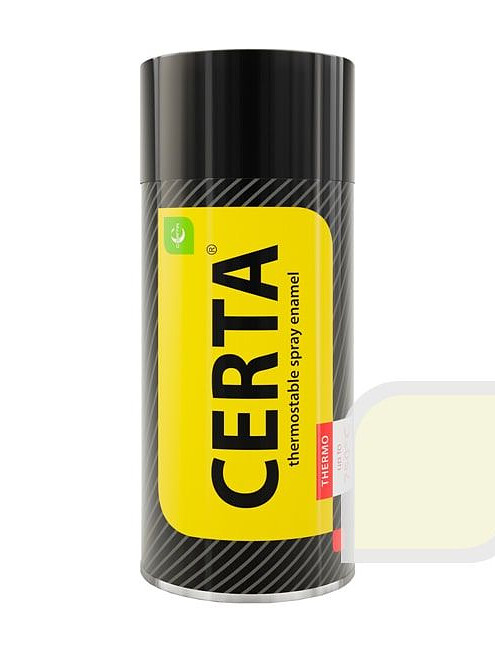 Эмаль аэроз. CERTA термостойкая бежевая (400С), 520мл 495x660 Эмаль аэроз. CERTA термостойкая бежевая (400С), 520мл 495x660 в Материке