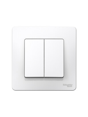 Выключатель SE BLANCA BLNVS010501 2кл. белый 238x286 в Материке