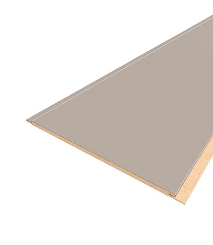Панель МДФ SuperMat+/Кофейный/2600x238x6мм/1уп= 8шт=4,95м2 438x503 в Материке - Вариант 2