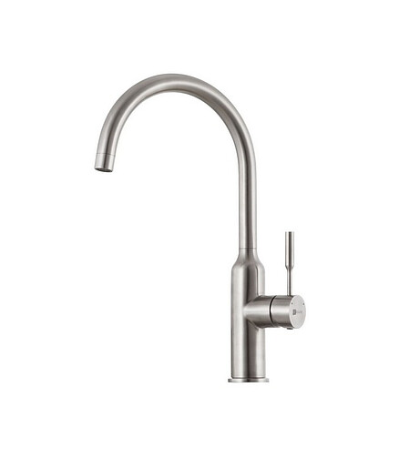 Смеситель EXPERT LM5079S (для кухни) нерж.сталь 438x503 в Материке