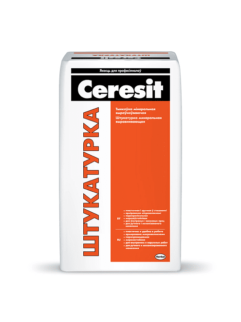 Штукатурка CERESIT цементная, 25кг 495x660 Штукатурка CERESIT цементная, 25кг 495x660 в Материке