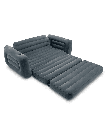 Диван надувной выдвижной INTEX (203x224x66см) 2 спальных места арт.66552NP 438x503 в Материке - Вариант 2