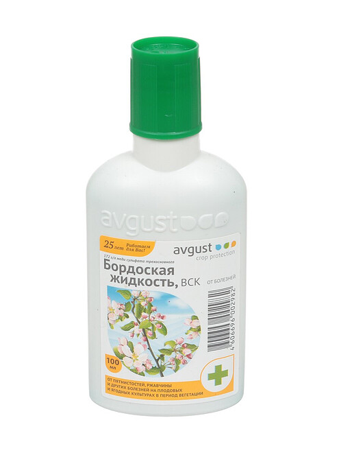 Бордоская жидкость AVGUST фунгицид (100г) 495x660 Бордоская жидкость AVGUST фунгицид (100г) 495x660 в Материке