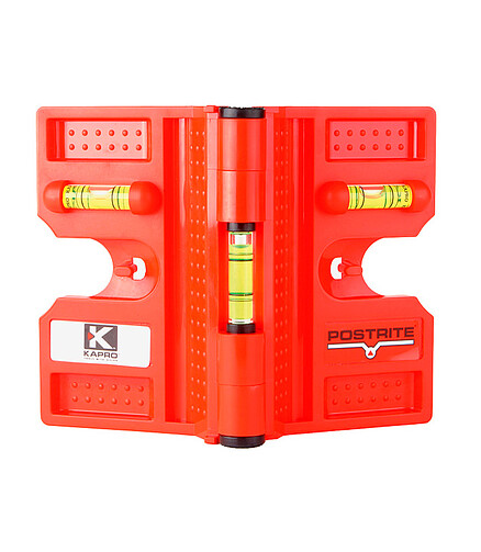 Уровень KAPRO 340-08 угловой 438x503 в Материке