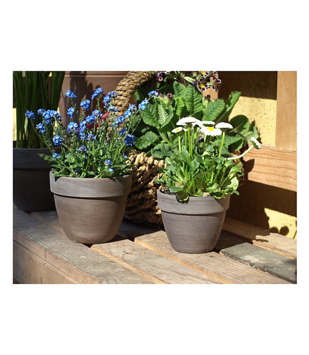 Горшок BASALT Levante (35x29см) терракота коричневый T-056-025-35 438x503 в Материке - Вариант 2