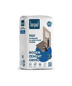 Смесь Bergauf Boden Zement Gross самонивелир цементная, 25кг 238x286 в Материке