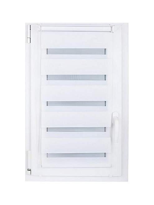 Штора рулонная D&N Rattan mini бел. 43см 495x660 Штора рулонная D&N Rattan mini бел. 43см 495x660 в Материке