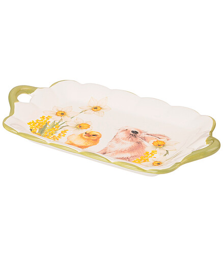 Блюдо керам. Agness Sunday 358-2193 23,5х14х2,5см 438x503 в Материке - Вариант 2