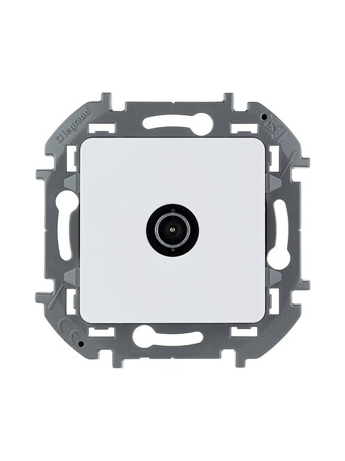 Розетка ТВ Legrand INSPIRIA 673850 белый 495x660 Розетка ТВ Legrand INSPIRIA 673850 белый 495x660 в Материке