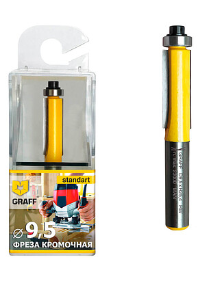 Фреза кромочная GRAFF 9,5х25,4x8мм 238x286 в Материке