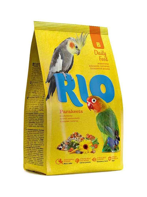 Корм для средних попугаев RIO (500г) 495x660 Корм для средних попугаев RIO (500г) 495x660 в Материке