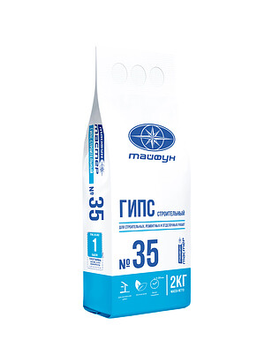 Гипс Тайфун Мастер № 35, 2кг 238x286 в Материке