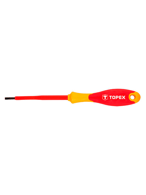Отвертка диэлектр. TOPEX SL3х100мм 495x660 Отвертка диэлектр. TOPEX SL3х100мм 495x660 в Материке