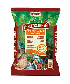 Почвогрунт для комнатных растений универсальный Азбука Роста (2,5л) 238x286 в Материке