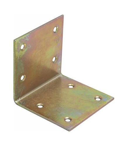 Уголок широкий 30x30x30/1,5 KSO1, желтый цинк 438x503 в Материке