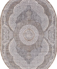 Ковер ARMINA 03880C Grey/Brown 160*230, овал