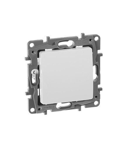 Выключатель Legrand ETIKA 672201 1кл. белый 438x503 в Материке - Вариант 2