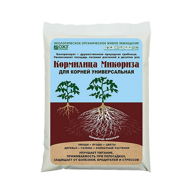 Биопрепарат для корней универсальный Кормилица Микориза (30г) 620x620 в Материке