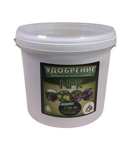 Удобрение Азотно-Фосфорно-Калийное 7-20-30 (5кг) 438x503 в Материке