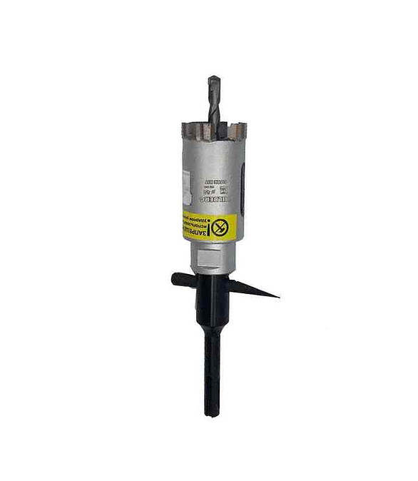 Коронка SDS+ алмазная HILBERG Laser 40мм 586x674 Коронка SDS+ алмазная HILBERG Laser 40мм 586x674 в Материке