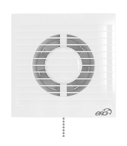 Вентилятор ERA E 100S-02 d100 с сеткой и выкл. 438x503 в Материке