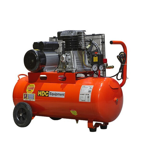 Компрессор HDC HD-A071 2,2кВт 70л 396л/мин ременной 586x674 Компрессор HDC HD-A071 2,2кВт 70л 396л/мин ременной 586x674 в Материке