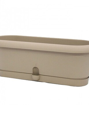 Кактусник LOTOS с поддоном (40x16x10,3см) пластик латте 0181-002 238x286 в Материке