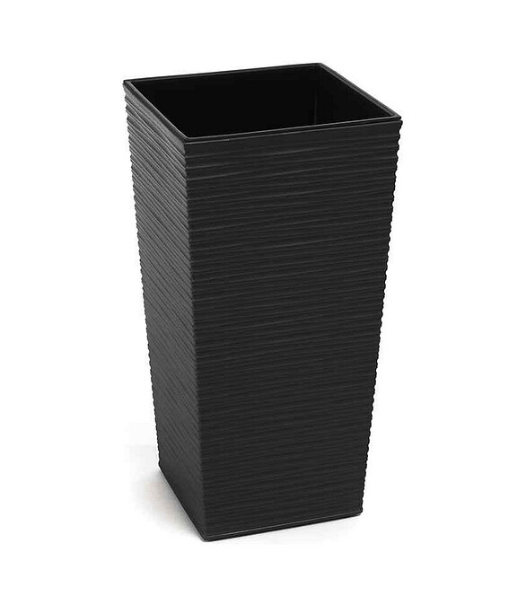Кашпо FINEZJA DLUTO с вкладышем (19x37см) пластик черный LA588-04 586x674 Кашпо FINEZJA DLUTO с вкладышем (19x37см) пластик черный LA588-04 586x674 в Материке