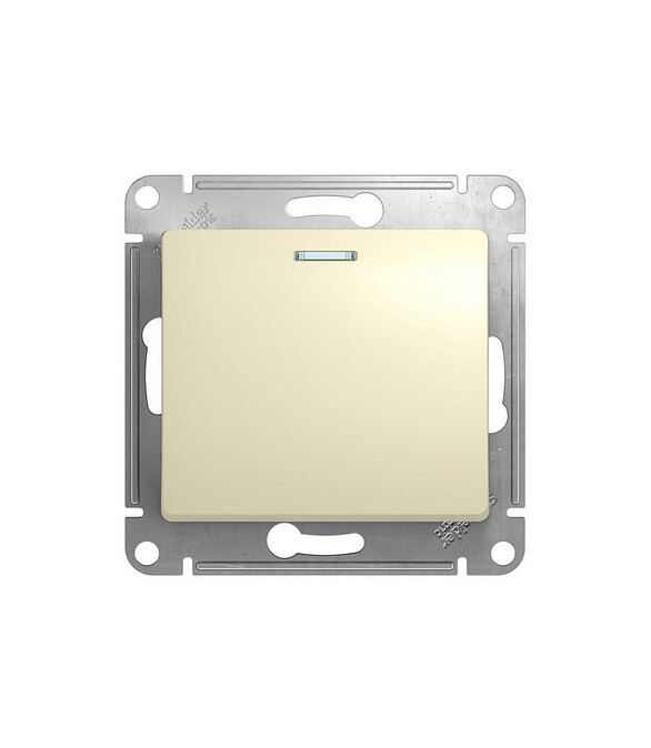 Выключатель SE GLOSSA GSL000213 1кл. подсв. беж. 586x674 Выключатель SE GLOSSA GSL000213 1кл. подсв. беж. 586x674 в Материке