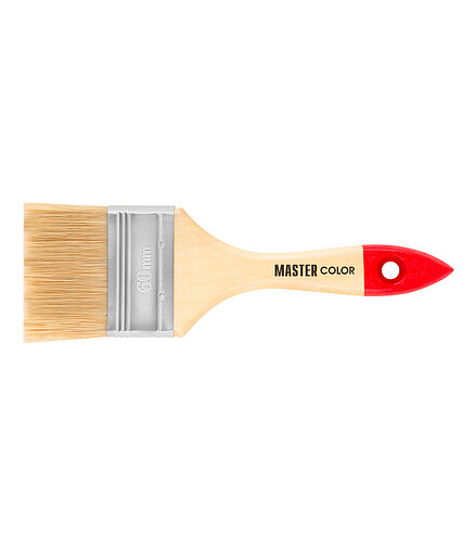 Кисть флейцевая MASTER COLOR 0014 60мм 438x503 в Материке