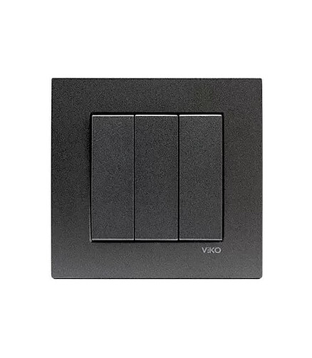 Выключатель Viko NOVELLA 92105468 3кл. дымчатый 438x503 в Материке - Вариант 2