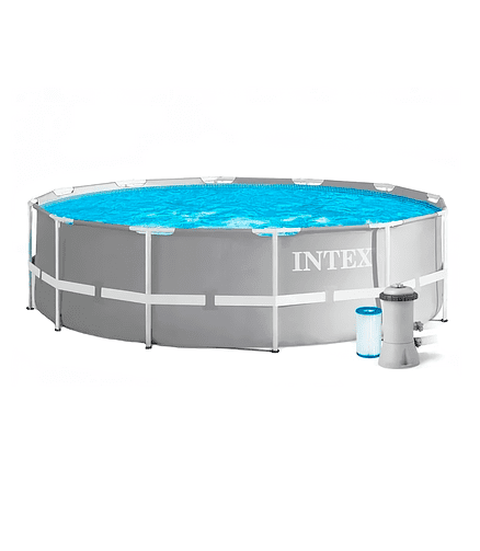 Бассейн каркасный INTEX (366х76см) фильтр-насос арт.26712NP 438x503 в Материке
